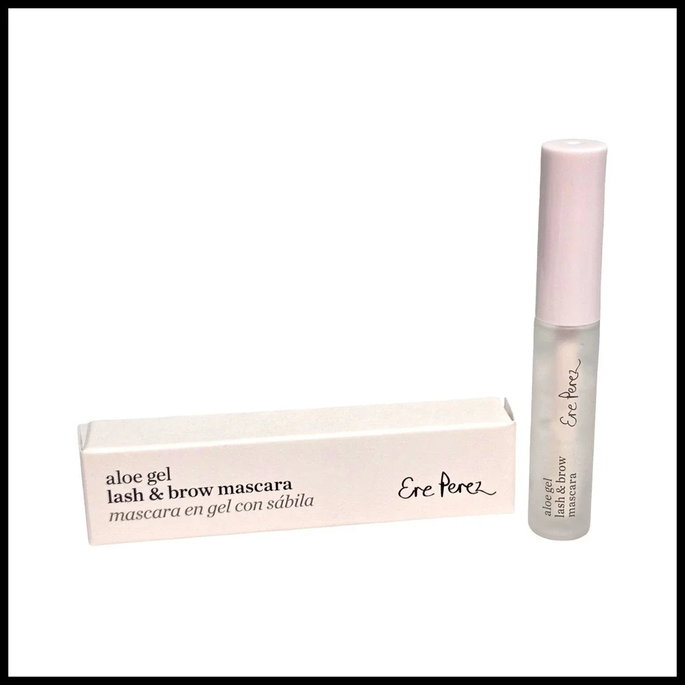 Ere Perez Aloe Gel Lash & Brow Mascara Clear Natural Finish 4ml New in Box